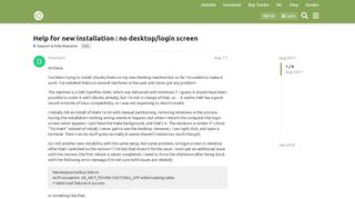 
                            8. Help for new installation : no desktop/login screen - Ubuntu MATE ...