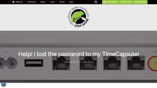 
                            2. Help! I lost the password to my TimeCapsule! – Lena Shore