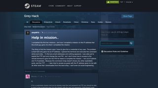 
                            3. Help in mission.. :: Grey Hack General Discussion - Steam Community