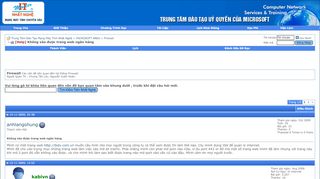 
                            6. Help Không vào được trang web ngân hàng - Trung Tâm Đào Tạo Mạng ...