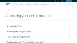 
                            11. Help Logging into and Using | BT