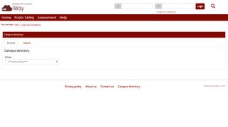 
                            2. Help - Login and Navigation | Rosemont College iWay