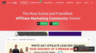 
                            9. help me sign up adworkmedia | Affiliate Marketing Forum | AffiliateFix