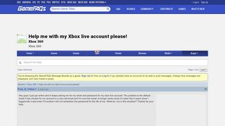 
                            12. Help me with my Xbox live account please! - Xbox 360 Message ...