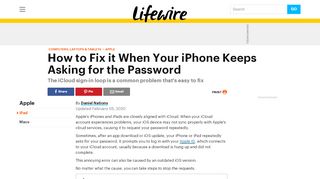 
                            4. Help! My iPad Keeps Asking for the Password - Lifewire