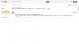 
                            6. Help: Required to Re-Authenticate with Google Every Time ...