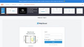 
                            2. Help Scout - Login — Nicely done