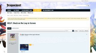 
                            6. HELP: Stuck on the Log-in Screen - DragonNest Forums