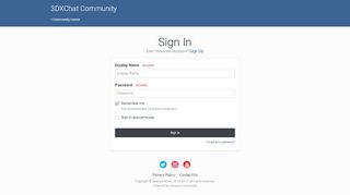 
                            3. Help Topic: How to Register - 3DXChat Community