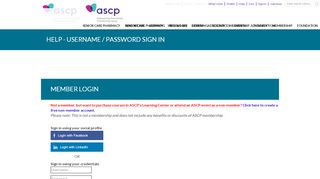 
                            8. Help - Username / Password Sign In - American Society of Consultant ...