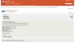 
                            10. HELP! VSFTPD 530 Login incorrect. - Ubuntu Forums