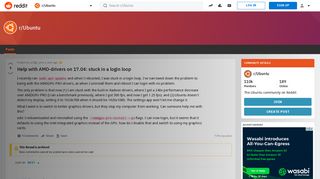 
                            9. Help with AMD-drivers on 17.04: stuck in a login loop : Ubuntu ...