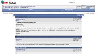 
                            12. help with linux, slackware. (darkstar login) - CDROM-Guide forums