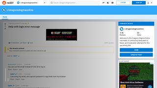 
                            5. Help with login error message : dragonsdogmaonline - Reddit