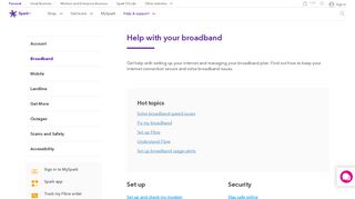 
                            8. Help with your broadband | Spark NZ