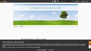
                            10. Helpadvance.com Login - checkscity.over-blog.com