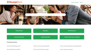 
                            4. HelpCentre - Receipt Bank - Zendesk