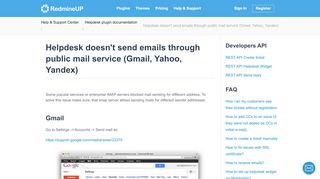 
                            11. Helpdesk doesn't send emails through public mail service  ...