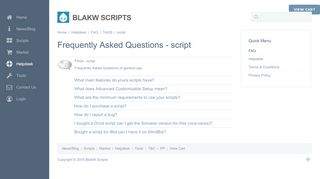 
                            10. Helpdesk - FAQ - script - BlakW Scripts || WindBot