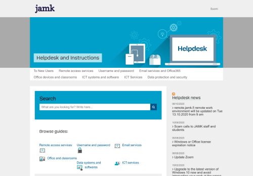 
                            13. Helpdesk - JAMK