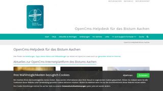 
                            8. Helpdesk zur Internet-Plattform des Bistums Aachen