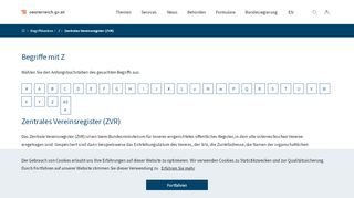 
                            13. HELP.gv.at: Zentrales Vereinsregister (ZVR)