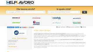 
                            10. HelpLavoro.it - Offerte di lavoro Ali Spa - Filiale di Bologna