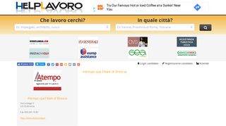 
                            7. HelpLavoro.it - Offerte di lavoro Atempo spa Filiale di Brescia