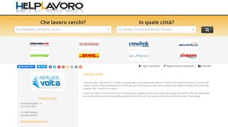 
                            10. HelpLavoro.it - Offerte di lavoro Istituto Volta