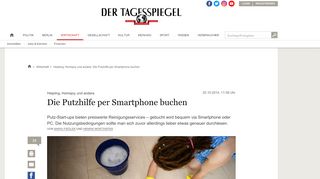 
                            12. Helpling, Homejoy und andere: Die Putzhilfe per Smartphone ...