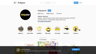 
                            7. Helpster Indonesia (@helpsterid) • Foto dan video Instagram