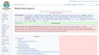 
                            9. Help:Unified login/sl - Meta