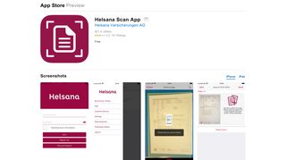 
                            13. Helsana Scan App on the App Store - iTunes - Apple