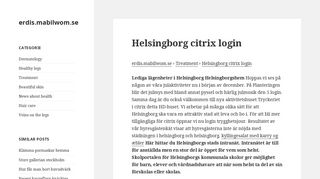 
                            9. Helsingborg citrix login | erdis.mabilwom.se