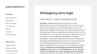 
                            11. Helsingborg citrix login | props.mabilwom.se