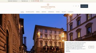 
                            4. Helvetia & Bristol, 5-star hotel in Florence, near Palazzo Strozzi