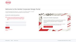 
                            8. Henkel Corporate Design Portal / Login