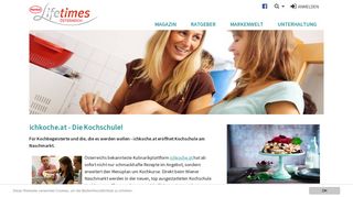 
                            10. Henkel Lifetimes: ichkoche.at - Die Kochschule!