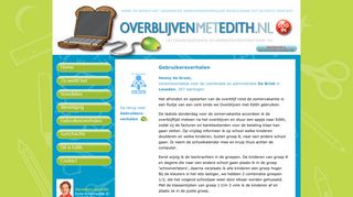 
                            12. Henny de Groot - Overblijven met Edith - De online overblijfhulp