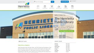 
                            4. Henrietta Public Library | Home