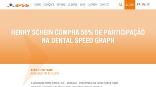 
                            12. Henry Schein compra 50% de participação na Dental Speed Graph ...