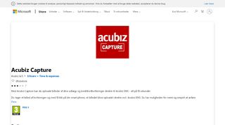 
                            9. Hent Acubiz Capture - Microsoft Store da-DK