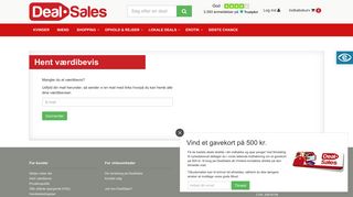 
                            4. Hent værdibevis - DealSales