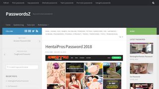 
                            2. HentaiPros Password 2018 | PasswordsZ