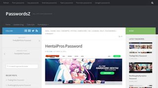 
                            3. HentaiPros Password | PasswordsZ
