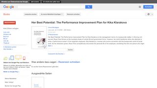 
                            12. Her Best Potential: The Performance Improvement Plan for Kika Klarakova