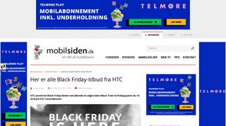 
                            7. Her er alle Black Friday-tilbud fra HTC | Mobilsiden.dk