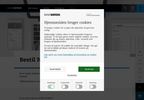 
                            11. Her kan du bestille netbank hos BankNordik | BankNordik DK