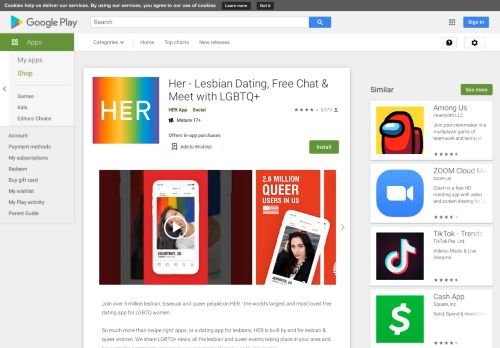 
                            2. Her - Lesbian Dating App - Apps on Google Play