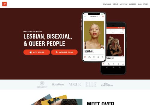 
                            1. HER - LGBT+ Dating & Social App